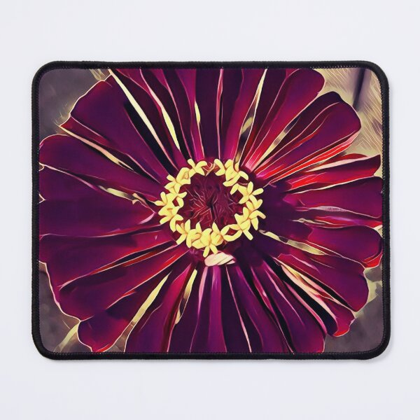 Item preview, Deep and Dark Zinnia designed and sold by Blue Orchid.