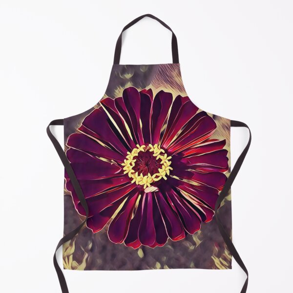 Item preview, Deep and Dark Zinnia designed and sold by Blue Orchid.