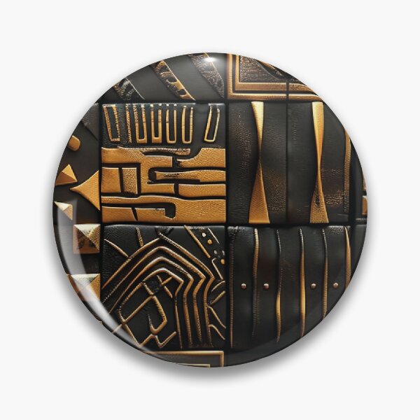 Item preview, African Exquisite Designs Pattern In Golden And Black designed and sold by DEC02.