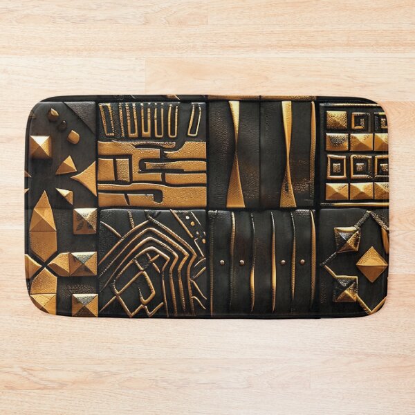 Item preview, African Exquisite Designs Pattern In Golden And Black designed and sold by DEC02.
