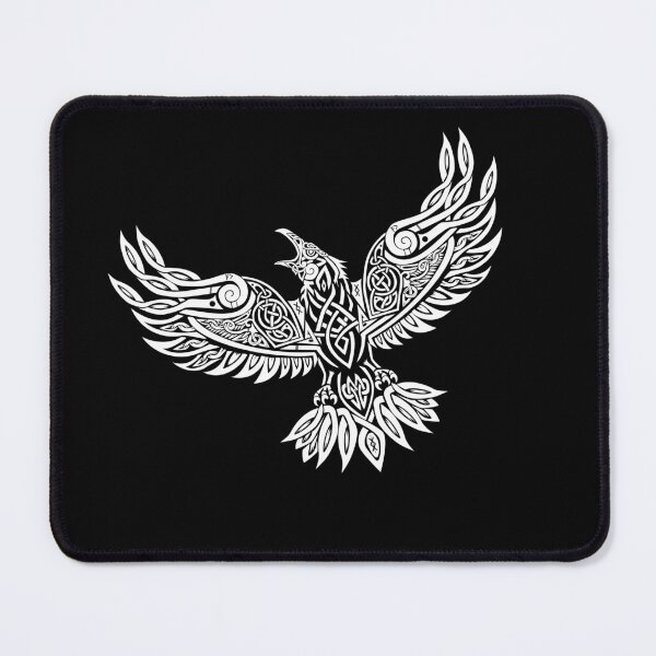 Item preview, Raven (white) designed and sold by Steve Anderssen.