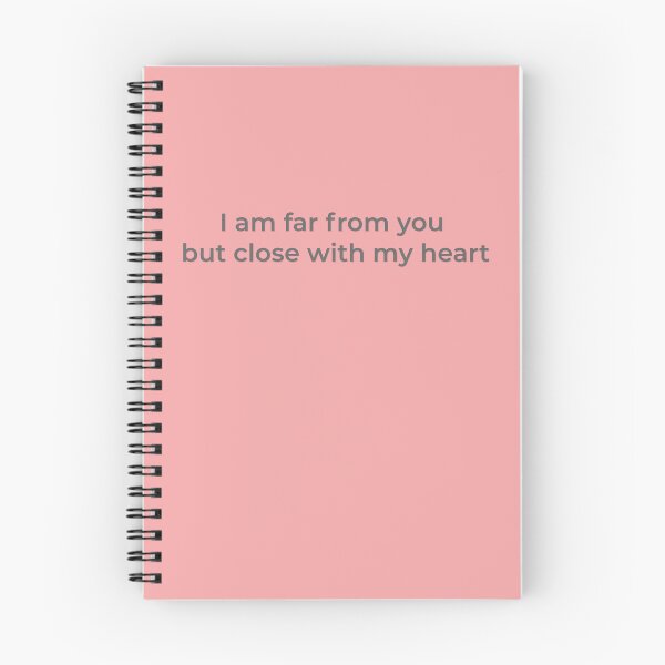 Item preview, I am far from you but close with my heart - quote from the heart designed and sold by RISE Creations.