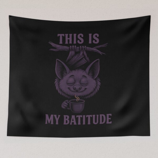 Item preview, Batitude designed and sold by DerpCatSketches.
