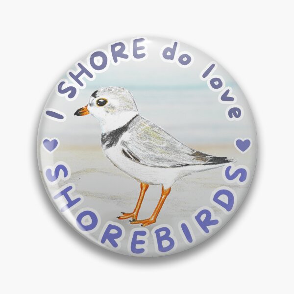 Item preview, Piping Plover - I SHORE Do Love Shorebirds designed and sold by IzzysCritters.