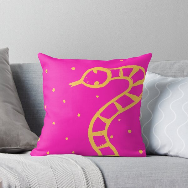 Item preview, Snake in pink designed and sold by SuriAllen.