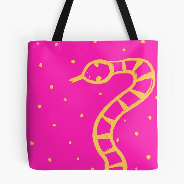 Item preview, Snake in pink designed and sold by SuriAllen.
