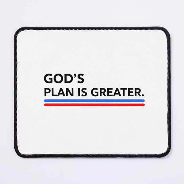 Item preview, Gods Plan is Greater designed and sold by FitnWear.