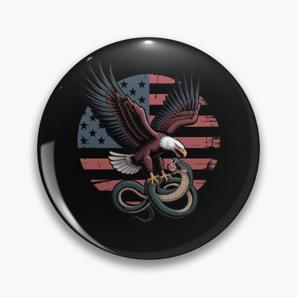 Item preview, eagle and snake fighting designed and sold by Mateusz Majcherek.