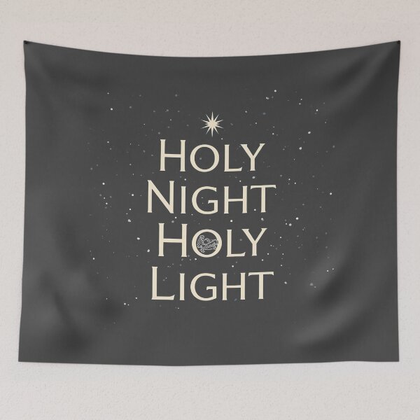 Item preview, Holy Night Holy Light Christmas Design designed and sold by TrueImage1.