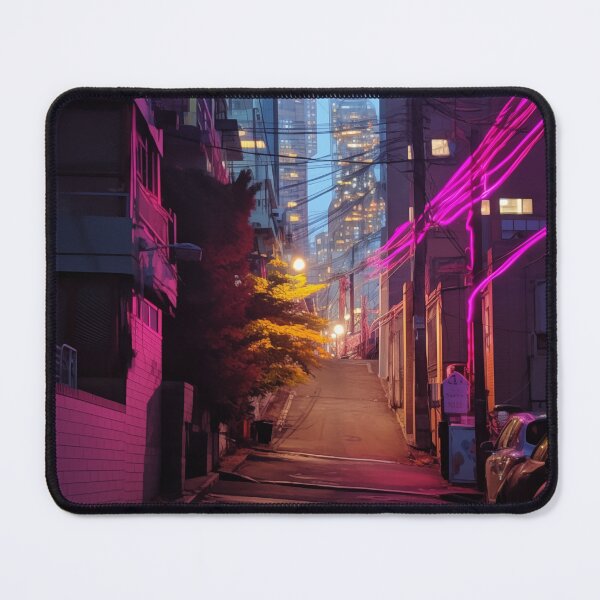 Item preview, Neon sign alley in Seoul designed and sold by JeniSeny.
