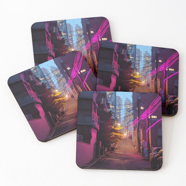 Item preview, Neon sign alley in Seoul designed and sold by JeniSeny.