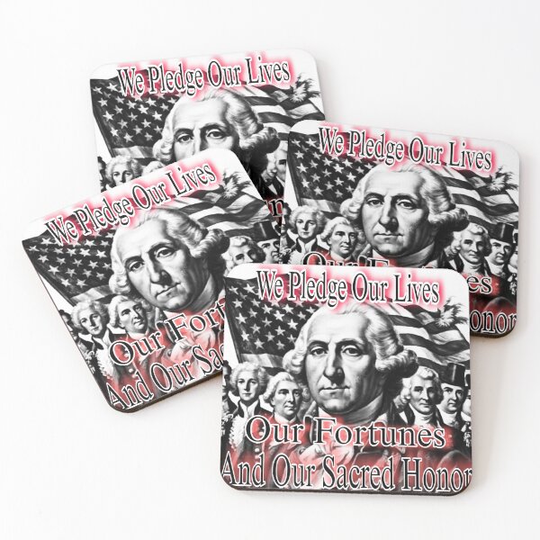 Item preview, We Pledge Our Lives Our Fortunes And Our Sacred Honor  designed and sold by Down-Yonder.