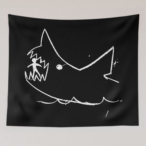 Item preview, Chalkboard Shark designed and sold by The Common Tee.