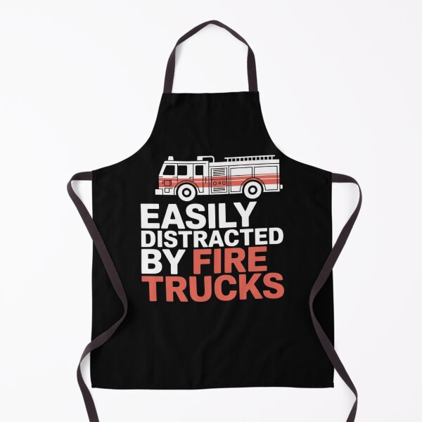 Item preview, Easily Distracted by Fire Trucks designed and sold by Mateusz Majcherek.