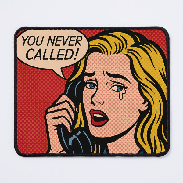 Item preview, Pop Art Retro Comic Style Emotional Expression Prints designed and sold by PinUpPizzazz.