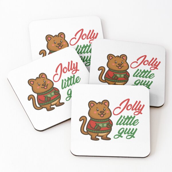 Item preview, Jolly Little Guy – Christmas Quokka designed and sold by CanSparkleArt.