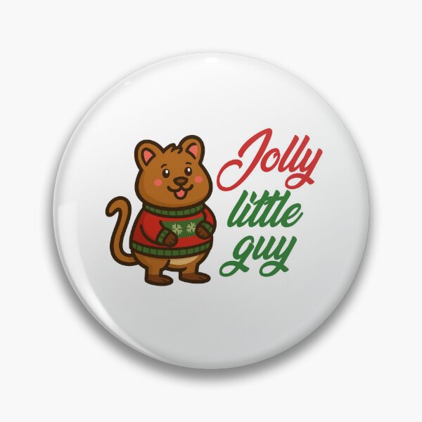 Item preview, Jolly Little Guy – Christmas Quokka designed and sold by CanSparkleArt.