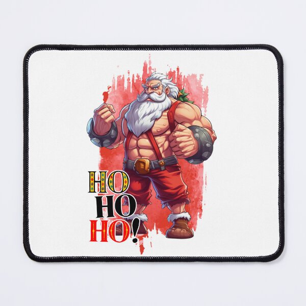 Item preview, Badass Santa Claus HO HO HO! Strongman Christmas Brawler designed and sold by lojadpop.
