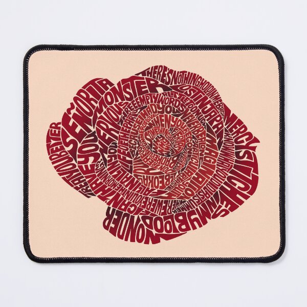 Item preview, Shawn Mendes Typographic Illustrated Rose Songs designed and sold by seaning.