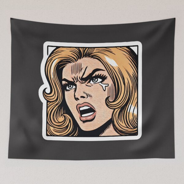 Item preview, Pop Art Comic Style Retro Expression Design designed and sold by PinUpPizzazz.