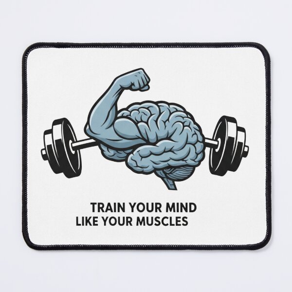 Item preview, Train Your Mind Like Your Muscles – Fitness Mindset Classic T-Shirt  designed and sold by CuteOasis.