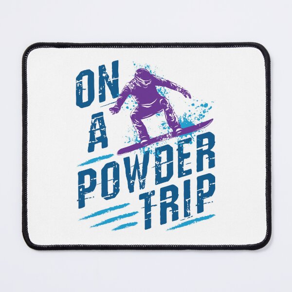 Item preview, On a Powder Trip Snowboarding Boarding designed and sold by jaygo.