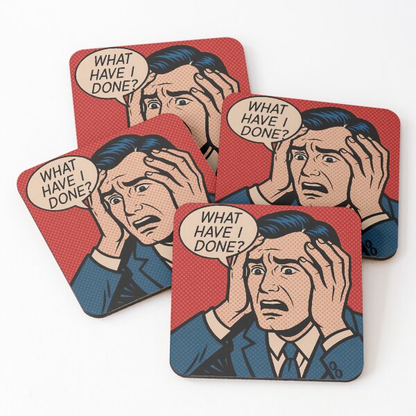 Item preview, Pop Art Retro Comic Style Emotional Expression Prints designed and sold by PinUpPizzazz.