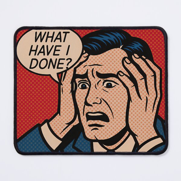 Item preview, Pop Art Retro Comic Style Emotional Expression Prints designed and sold by PinUpPizzazz.