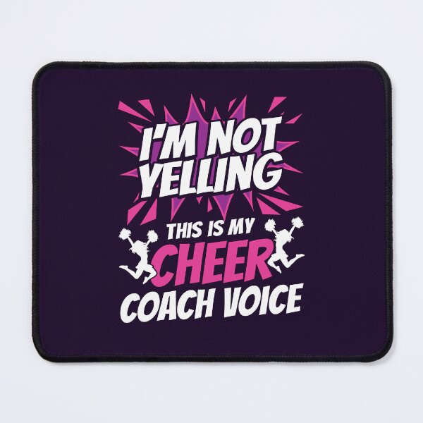 Item preview, I'm Not Yelling This Is My Cheer Coach Voice designed and sold by jaygo.