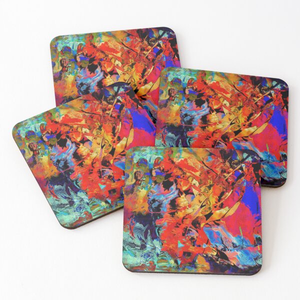 Item preview, Dynamic Interplay Of Colors designed and sold by Natalie Holland.