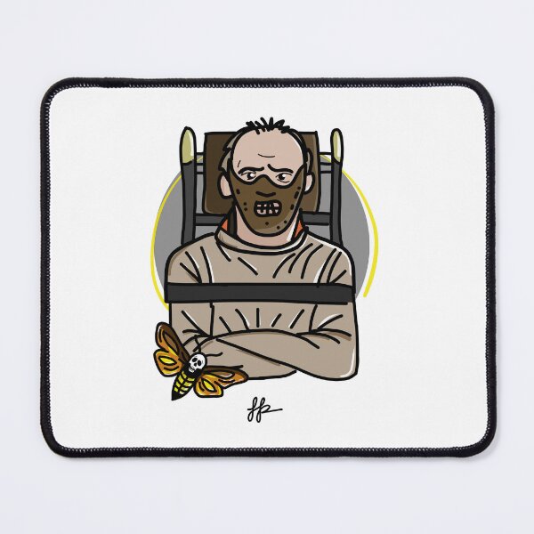 Item preview, Hannibal Lecter Silence of the Lambs Fan Art designed and sold by LaisFernsil.