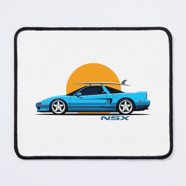Item preview, Acura NSX classic Summer Surf illustration designed and sold by blackdogshop.