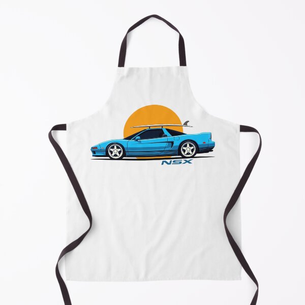 Item preview, Acura NSX classic Summer Surf illustration designed and sold by blackdogshop.