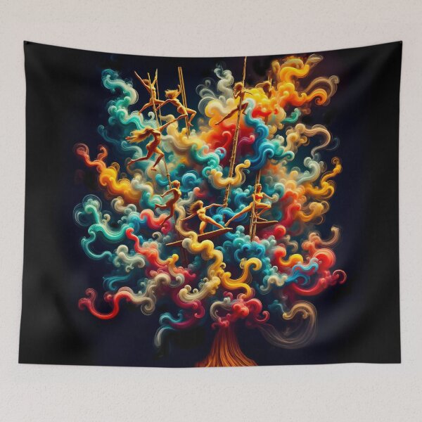 Item preview, The Candyfloss Tree designed and sold by PictureNZ.