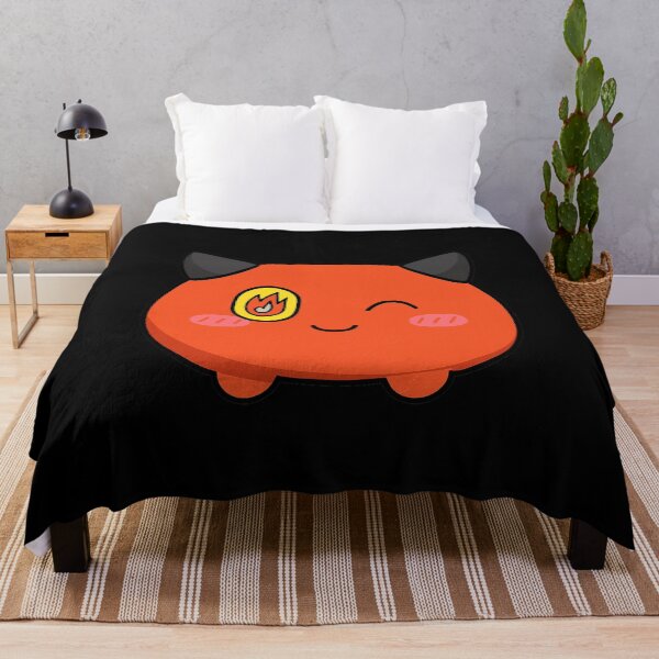 Item preview, Flame-Eyed Red Monster designed and sold by PixelberryPop.