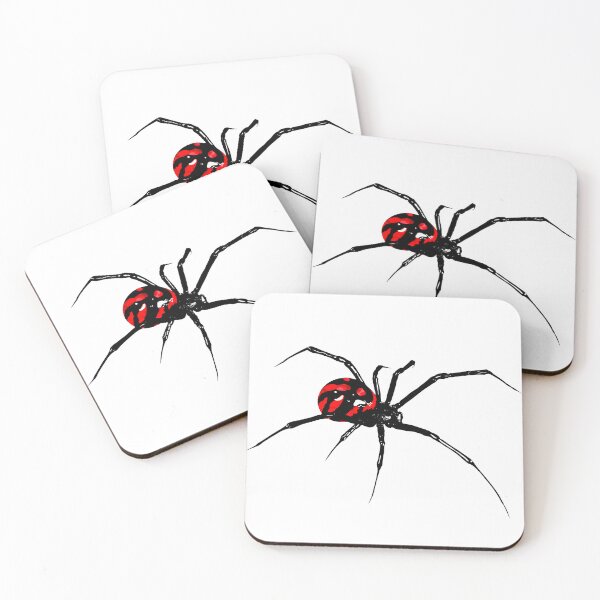 Item preview, black and red spider drawing designed and sold by aecloutier.