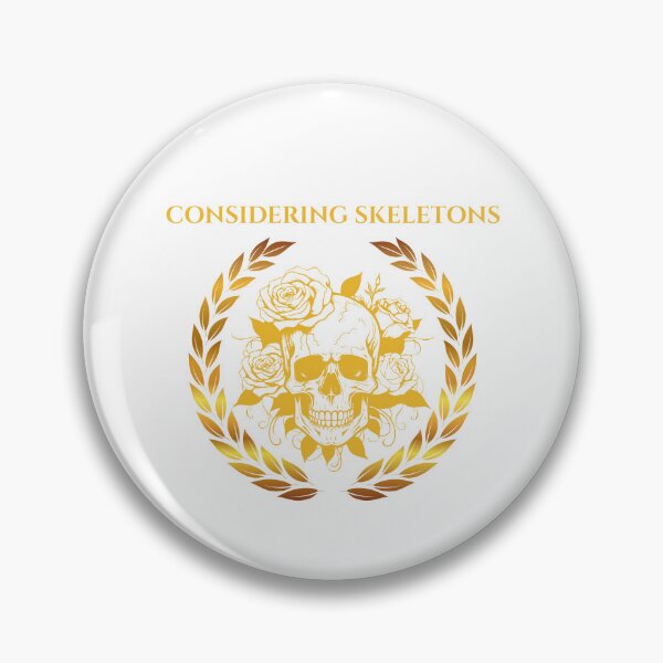 Item preview, Considering Skeletons Logo Gold designed and sold by Considering Skeletons.