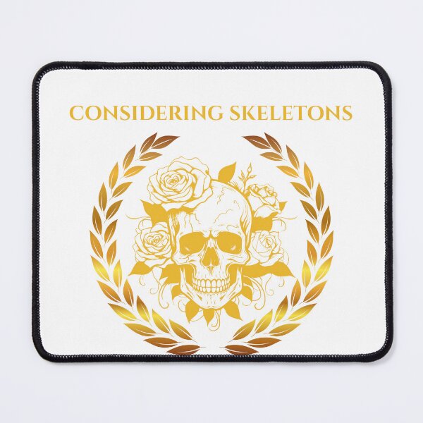 Item preview, Considering Skeletons Logo Gold designed and sold by Considering Skeletons.