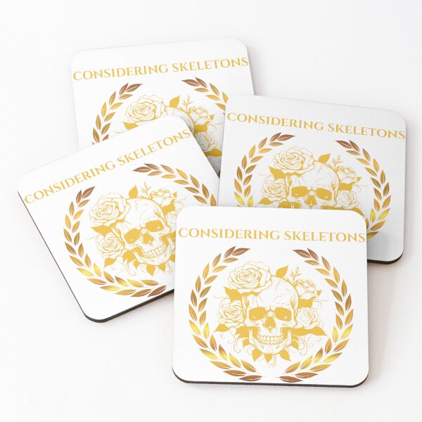 Item preview, Considering Skeletons Logo Gold designed and sold by Considering Skeletons.