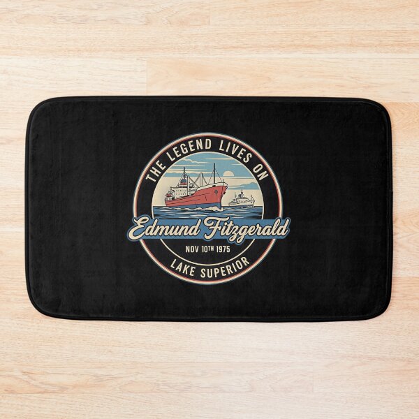 Item preview, The Legend Lives Great Lakes Shipwreck Historical designed and sold by gear-posters.