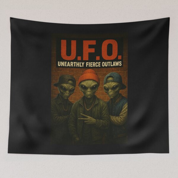 Item preview, U.F.O. designed and sold by Cats and Other Things.