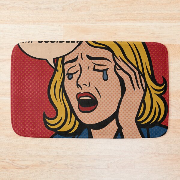 Item preview, Pop Art Retro Comic Style Emotional Expression Prints designed and sold by PinUpPizzazz.