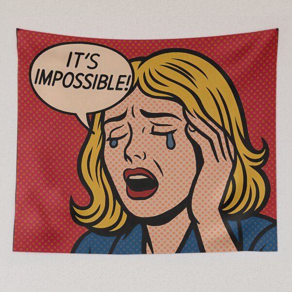 Item preview, Pop Art Retro Comic Style Emotional Expression Prints designed and sold by PinUpPizzazz.