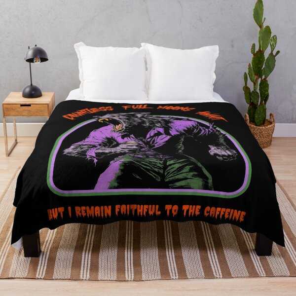Item preview, Faithful to the Caffeine – Werewolf Coffee Lover Design designed and sold by TshirtInk.