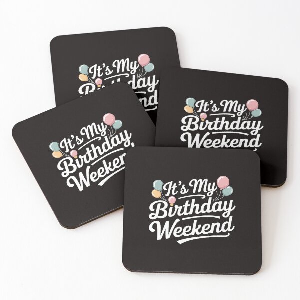 Item preview, Womens Women Teen Girls It's My Birthday Weekend Cute Special designed and sold by RatCurry.