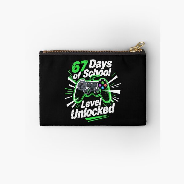 Item preview, 67 Days of School Level Unlocked | Retro Vintage Style For Gamer designed and sold by NH2019.