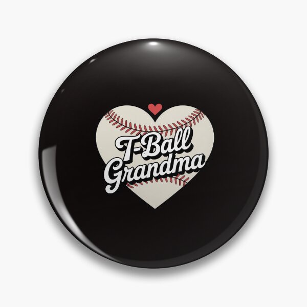 Item preview, Womens Tball GRANDMA, T ball Girls T-ball Heart designed and sold by RatCurry.