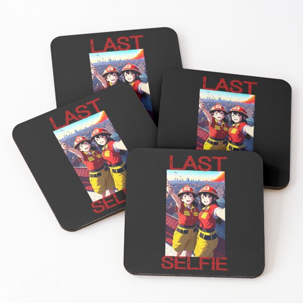 Item preview, LAST SELFIE Anime Limited Edition Print #1 designed and sold by santo ✝abú.