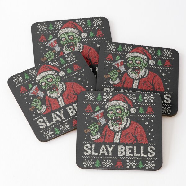 Item preview, Zombie Claus – Creepy Funny Christmas Ugly Sweater Design designed and sold by TshirtInk.