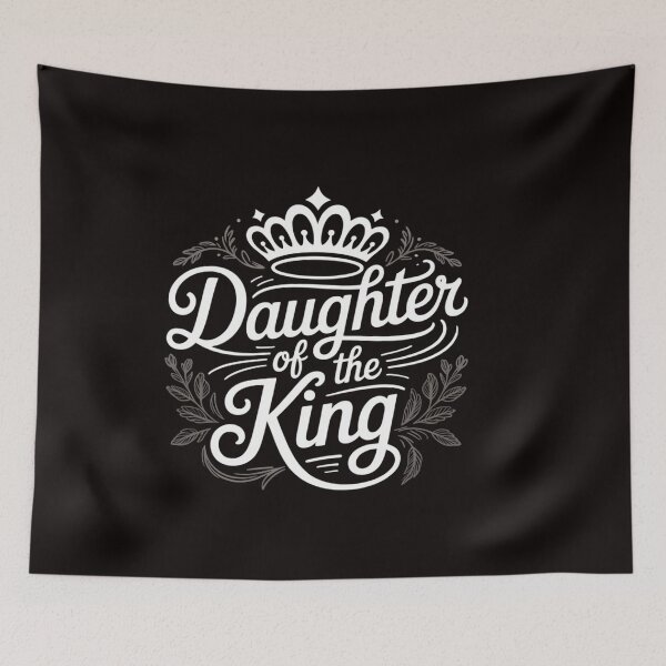 Item preview, Womens Christian Quote Gift Bible Verse Saying Daughter of the King designed and sold by RatCurry.